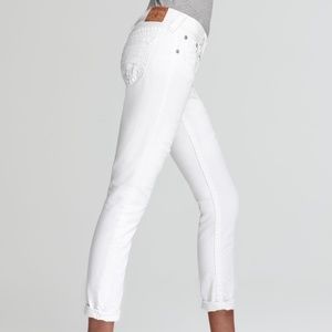 TRUE RELIGION brianna boyfriend distressed jeans NWT